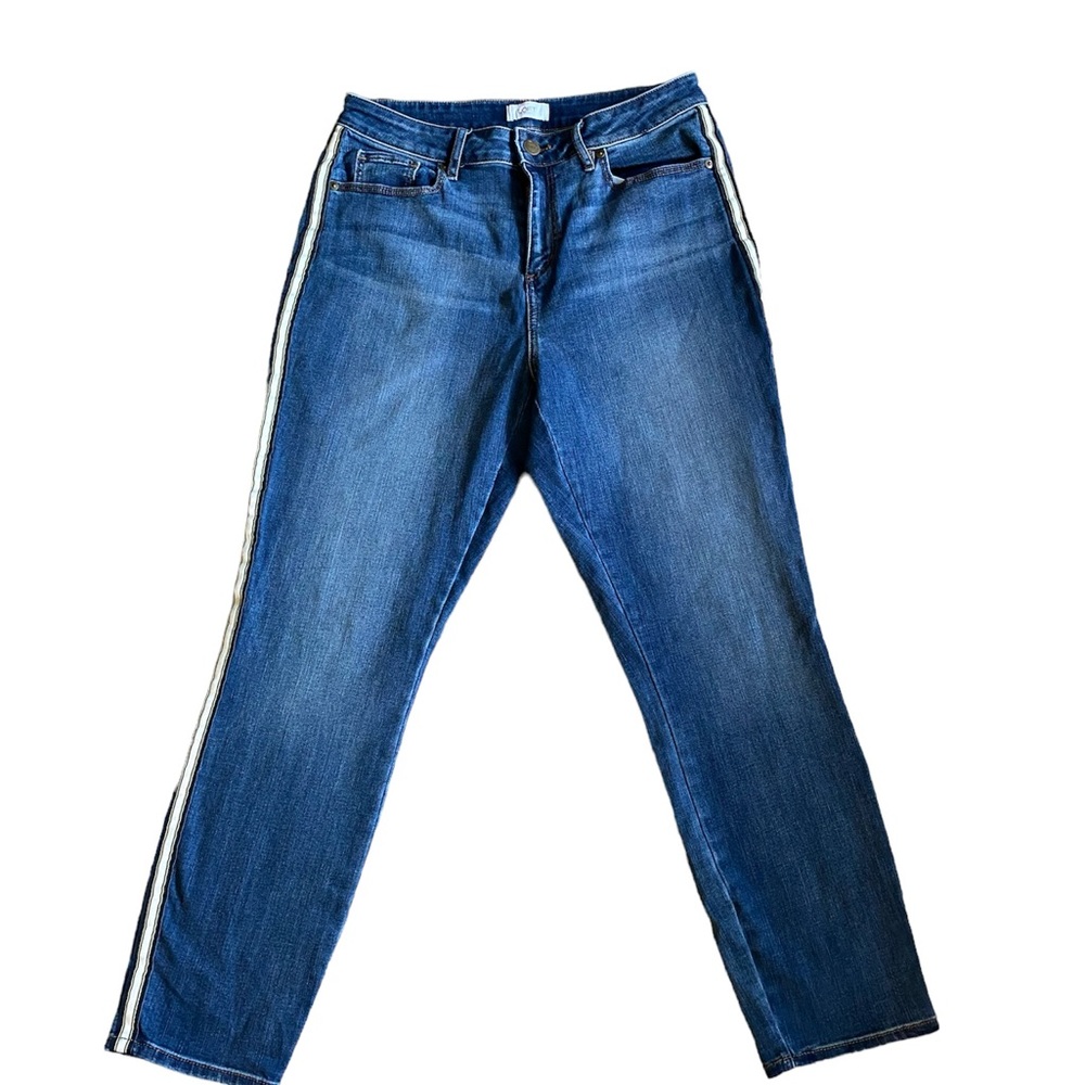 Loft high rise skinny ankle jeans